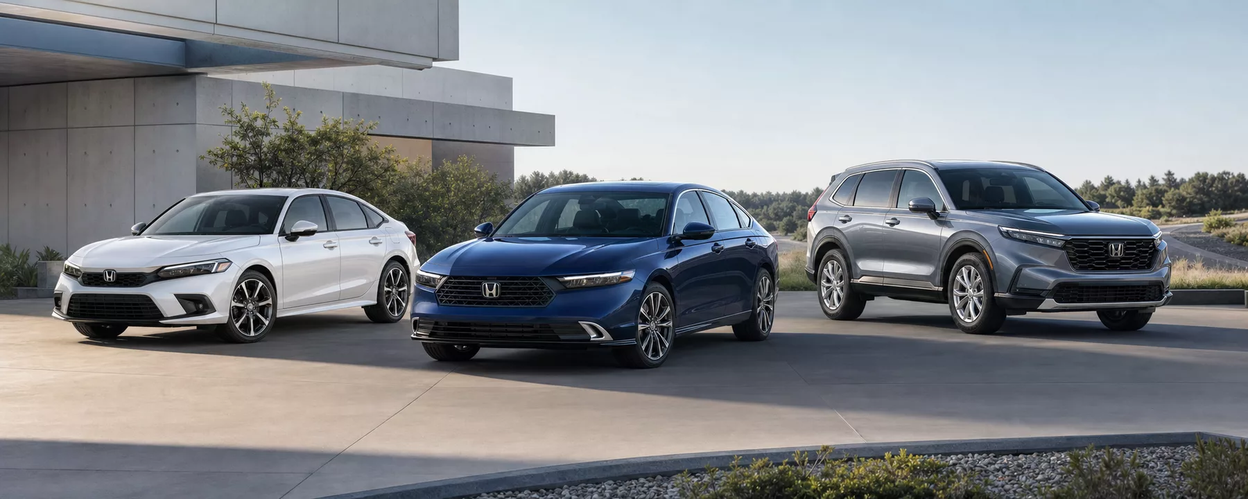 Honda Civic, Accord, and CR-V vehicle lineup